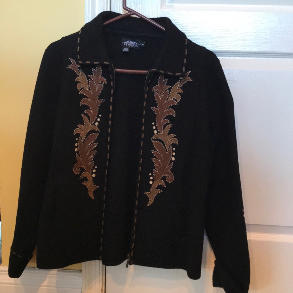 Brown And Black jacket